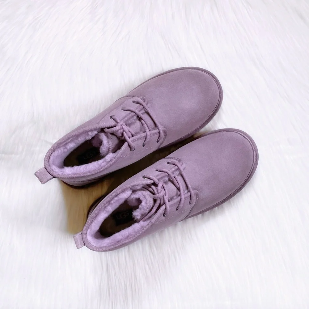 UGG Men’s Neumel Chukka Boots In Shadow - Picture 4 of 8